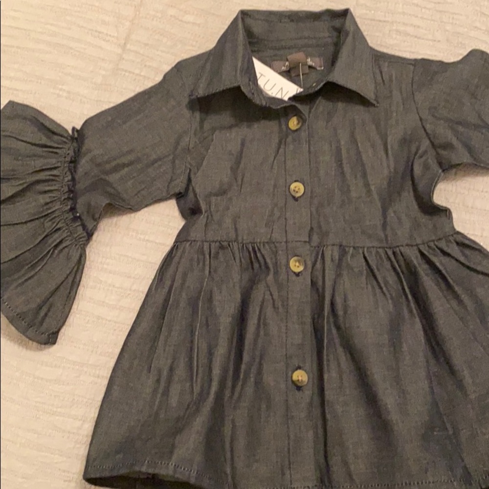 Brand new with tags denim dress